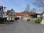 Fachwerkhuser in der Kirchstrae von Kirchhasel (22.04.2023)