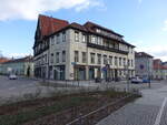 Meiningen, Hotel Schsischer Hof in der Marienstrae (26.02.2022)