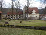 Ellingshausen, Renaissance Schloss, erbaut bis 1604 durch die Familie von Bose (26.02.2022)