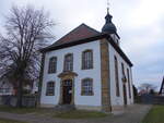 Schwickershausen, evangelische Kirche, erbaut bis 1793 (26.02.2022)