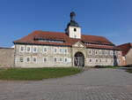 Gebesee, Torbogenhaus vom Schloss, erbaut 1740 (07.04.2023)