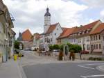 Weiensee, Rathaus und Marktplatz, Kreis Smmerda (12.06.2012)