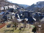 Ausblick vom Kirchberg auf Lauscha im Thringer Schiefergebirge (27.02.2022)