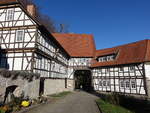 Lengenfeld unterm Stein, Klostertor zum Klosterbezirk Zella (13.11.2022)