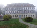 Bischofroda, Fachwerkschloss, erbaut 1752, heute Standesamt (12.11.2022)