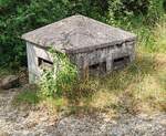 Erdbunker der NVA-Grenztruppe der DDR in der N�he von der Gedenkst�tte Point Alpha bei Rasdorf, 07-2026