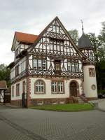 Bad Liebenstein, Historisches Postamt, erbaut 1895, Wartburgkreis (15.06.2012)