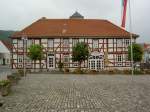 Creuzburg, Alte Posthalterei am Marktplatz, Wartburgkreis (14.06.2012)