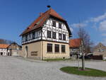 Troistedt, alte Schule an der inneren Ortsstrae, heute Rathaus (09.04.2023)