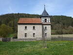 Wittersroda, evangelische Kirche, kleine barocke Kirche aus dem 18.