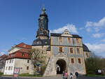 Weimar, Bastille am Stadtschloss am Platz der Demokratie (09.04.2023)