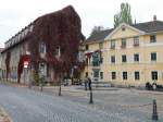 Hababusch Haus am Donndorf-Brunnen in Weimar am 23.