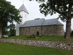 Aarestrup, romanische evangelische Dorfkirche, erbaut im 12.