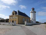 Hanstholm, ltester Leuchtturm an der Westkste Jtlands, erbaut 1843 (19.09.2020)