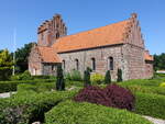 Viskinge, evangelische Kirche, erbaut im 13.