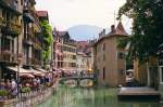 Le Thiou in Annecy in Haute-Savoie.