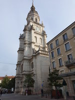 Bourg-en-Bresse, Kathedrale Notre-Dame de Bourg, erbaut von 1505 bis 1695, Renaissance-Fassade aus dem 16.