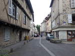 Aurillac, historische Huser am Place Saint-Geraud (21.07.2018)