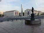 Montelimar, Brunnen am Place und Avenue Saint Martin (22.09.2017)