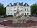 Nolay, historisches Rathaus am Place de Hotel de Ville, erbaut im 16.