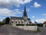 Athee, Pfarrkirche Notre-Dame de la Native in der Rue de la Mairie (01.07.2022)