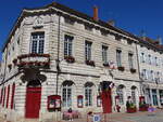 Saulieu, Rathaus am Place de la Republique (02.07.2022)