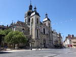 Chalon-sur-Saone, Kirche Saint Pierre am Place Hotel de Ville, erbaut von 1698 bis 1713 (16.07.2017)