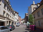 Chalon-sur-Saone, Huser in der Rue du Pont in der Altstadt (16.07.2017)