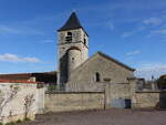 Fulvy, Pfarrkirche Saint-Christophe, erbaut im 13.
