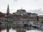 Auxerre, Abtei Saint-Germain d’Auxerre, erbaut ab 1277 durch Abt Jean de Joceva (28.10.2015)