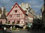 Das typische Dijon Foto: Das Restaurant Au Moulin  Vent.