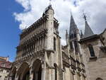 Dijon, gotische Pfarrkirche Notre Dame, erbaut von 1230 bis 1251 (01.07.2022)