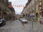 Fougeres, Huser in der Rue Nationale (12.07.2015)