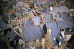 Die Altstadt in Saint-Malo von der Cathdrale Saint-Vincent aus gesehen.