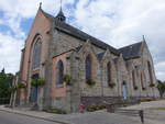 Plelan-le-Grand, Kirche Saint-Pierre, erbaut 1850, Kirchturm von 1620 (10.07.2017)