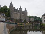 Josselin, Chateau, erbaut bis 1370 durch Olivier V.