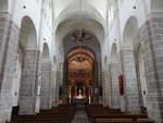 Saint-Gildas-en-Rhuys, Innenraum der Klosterkirche St.