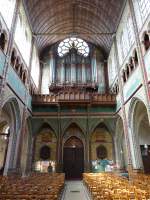 Chartres, Orgel in der Saint-Aignan Kirche (18.07.2015)