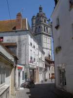 Loches, Tour Saint Antoine, ehemaliger Glockenturm der Stadt, Hhe 52 Meter, errichtet ab 1529 (01.07.2008)