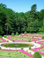 Frankreich, Centre, Indre-et-Loire, das Schloss von Chenonceau, Jardin de Catherine, 26.07.2003