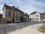 Preuilly-sur-Claise, Huser am Place de la Abbaye (08.07.2017)