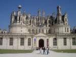 Schloss Chambord, Schlosseingang (30.06.2008)