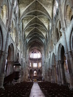 Chalons-en-Champagne, Mittelschiff der Kirche Notre-Dame-en-Vaux (09.07.2016)