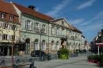 Molsheim im Elsa, das klassizistische Rathaus aus dem 18.Jahrhundert, Okt.2012  