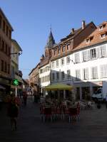 Haguenau, Grand Rue mit Turm der St.