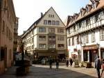 Saverne, Huser am Place de Eglise (03.10.2014)