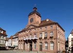 Weienburg (Wissembourg), das Rathaus wurde 1741-52 erbaut, Sept.2015