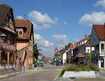 Marckolsheim, Blick in die Hauptstrae, Sept.2016