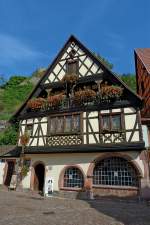 Kaysersberg, das Haus  Herzer  von 1592, Aug.2011