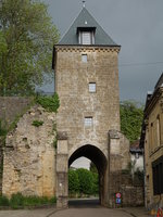 Mouzon, burgundisches Tor in der Stadtbefestigung, erbaut im 15.